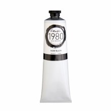 Gamblin 1980 Oil Colors, 150ml, Ivory Black