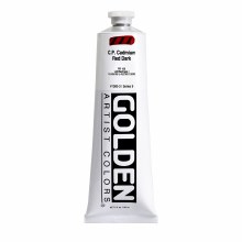 Golden Heavy Body Acrylics, 5 oz, Cadmium Red Dark