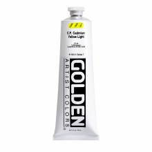 Golden Heavy Body Acrylics, 5 oz, Cadmium Yellow Light