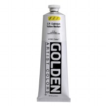 Golden Heavy Body Acrylics, 5 oz, Cadmium Yellow Medium