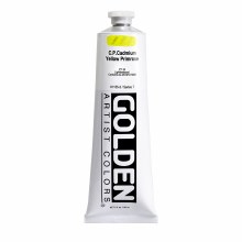 Golden Heavy Body Acrylics, 5 oz, Cadmium Yellow Primrose