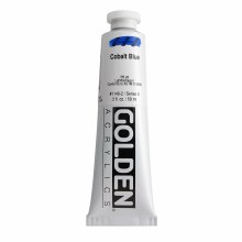 Golden Heavy Body Acrylics, 2 oz, Cobalt Blue