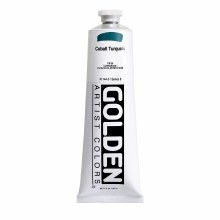 Additional picture of Golden Heavy Body Acrylics, 5 oz, Cobalt Turquoise