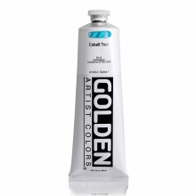 Additional picture of Golden Heavy Body Acrylics, 5 oz, Cobalt Teal