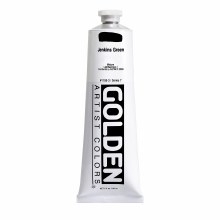 Additional picture of Golden Heavy Body Acrylics, 5 oz, Jenkins Green
