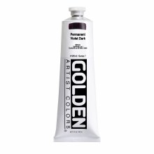 Golden Heavy Body Acrylics, 5 oz, Permanent Violet Dark