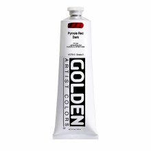 Additional picture of Golden Heavy Body Acrylics, 5 oz, Pyrrole Red Dark