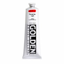 Additional picture of Golden Heavy Body Acrylics, 5 oz, Pyrrole Red Light