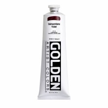 Golden Heavy Body Acrylics, 5 oz, Quinacridone Violet