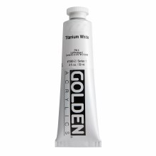 Additional picture of Golden Heavy Body Acrylics, 2 oz, Titanium White