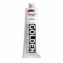 Golden Heavy Body Acrylics, 5 oz, Transparent Red Iron Oxide