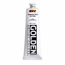 Golden Heavy Body Acrylics, 5 oz, Transparent Yellow Iron Oxide