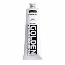 Golden Heavy Body Acrylics, 5 oz, Neutral Gray 2