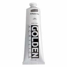 Golden Heavy Body Acrylics, 5 oz, Neutral Gray 5