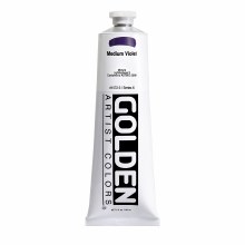 Additional picture of Golden Heavy Body Acrylics, 5 oz, Medium Violet