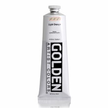 Additional picture of Golden Heavy Body Acrylics, 5 oz, Light Orange