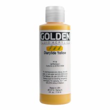 Additional picture of Golden Fluid Acrylics, 4 oz, Diarylide Yellow