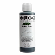 Golden Fluid Acrylics, 4 oz, Jenkins Green