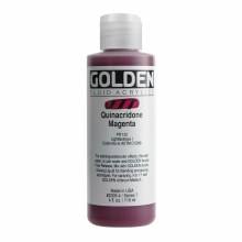 Golden Fluid Acrylics, 4 oz, Quinacridone Magenta