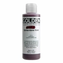 Additional picture of Golden Fluid Acrylics, 4 oz, Quinacridone Violet