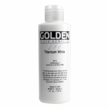 Additional picture of Golden Fluid Acrylics, 4 oz, Titanium White