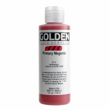 Golden Fluid Acrylics, 4 oz, Primary Magenta