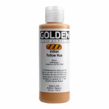 Golden Fluid Acrylics, 4 oz, Indian Yellow Hue