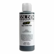 Golden Fluid Acrylics, 4 oz, Sap Green Hue
