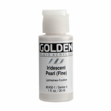 Golden Fluid Acrylics, 1 oz, Iridescent Pearl