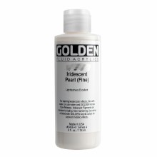 Golden Fluid Acrylics, 4 oz, Iridescent Pearl