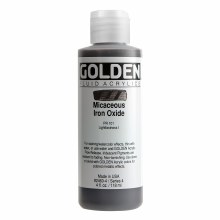 Golden Fluid Acrylics, 4 oz, Micaceous Iron Oxide