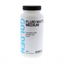 Fluid Matte Medium, 16 oz.