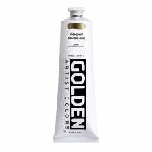 Additional picture of Golden Heavy Body Acrylics, 5 oz, Iridescent Bronze Fine