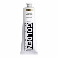 Golden Heavy Body Acrylics, 5 oz, Iridescent Bronze Fine