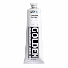 Additional picture of Golden Heavy Body Acrylics, 5 oz, Interference Blue