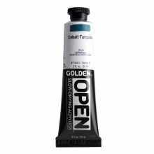 Golden OPEN Acrylics, 2 oz, Cobalt Turquoise
