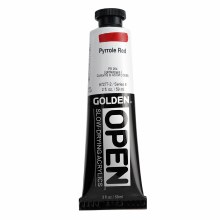 Golden OPEN Acrylics, 2 oz, Pyrrole Red