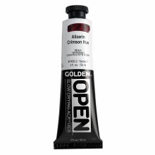 Golden OPEN Acrylics, 2 oz, Alizarin Crimson Hue