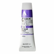 Holbein Acryla Gouache, 20ml, Metallic Violet