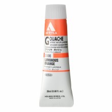 Holbein Acryla Gouache, 20ml, Luminous Orange