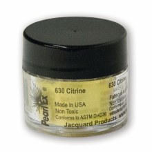 Pearl Ex Mica Pigments, 3g Jars, Citrine