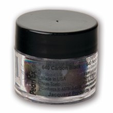 Pearl Ex Mica Pigments, 3g Jars, Carbon Black