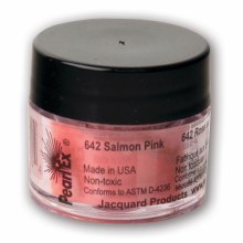 Pearl Ex Mica Pigments, 3g Jars, Salmon Pink