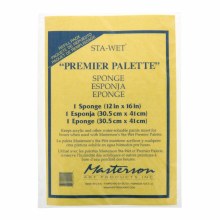 Sta-Wet Palette Sponge Refills, Premier Palette Sponge, 12" x 16"