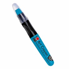 Art Crayons, Turquoise - Water Soluble Wax
