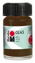 Glas Paint, 15ml Jars, Cocoa