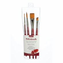 Princeton Velvetouch Professional 4-Brush Set