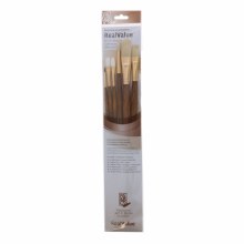 Real Value 6 Brush Natural & Synthetic Brush Set