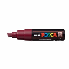 Additional picture of POSCA, PC-8K Broad Chisel, Red Wine