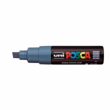 Additional picture of POSCA, PC-8K Broad Chisel, Slate Gray
